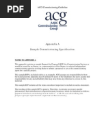 ACG Commissioning Guideline