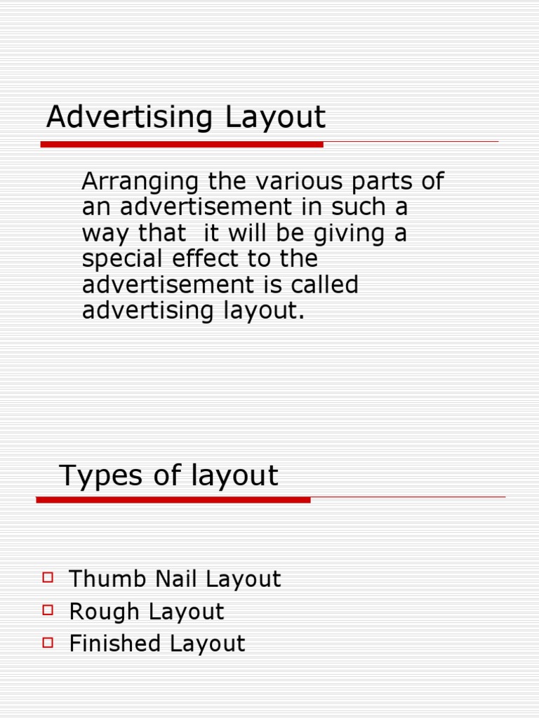 Advertising Layout Pdf , A Guide to the Ad Layout Process – YLYB