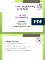 Introduction to Electronics Engineering