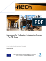 Framework For Technology Introduction Process - The TIP Guide