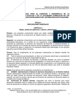 PROPUESTA DE LINEAMIENTOS GENERALES PARA EL EJERCICIO Y DESARROLLO DE LA AUTONOMIA ESCOLAR DE GESTION 