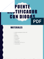 Puente Rectificador Con Diodos