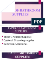 Types of bathroom supplies and accessories under 40 characters