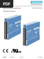 Operation Instructions: ABUS Load Indication System | PDF | Power ...