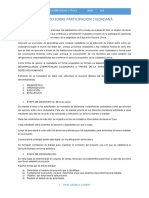 PROYECTO SOBRE PARTICIPACIÓN CIUDADANA 2020 LCR 3er - Año