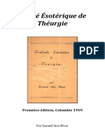 1959 Traite Esoterique de Theurgie PDF