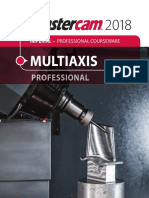 Mastercam 2018 Multiaxis Professional Courseware