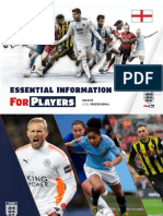 Essential Information For Players 2019 20 - English Professional