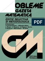 Probleme Din Gazeta Matematică - Editie Selectiva Si Metodologică (1984) PDF