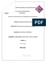 Práctica 9 Proceso Pirometalurgico PDF