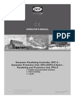 Generator Paralleling Controller Manual