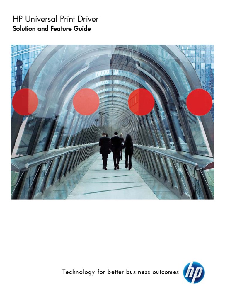 HP Universal Print Driver Solution and Feature Guide PDF Device