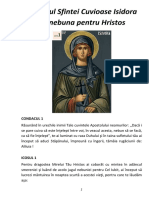 Acatistul Sfintei Cuvioase Isidora Cea Nebuna Pentru Hristos PDF