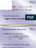 Comparing Investment Risk and Return with Coefficient of Variation