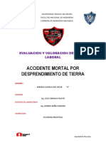 Accidente Mortal Por Desprendimiento de Tierrajose Oscar Herrera Cazorla PDF