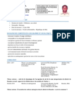 CV Thera Bakary Actualisé PDF