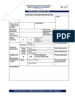 Actualización de datos 2020