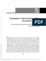 Outpatient Interventions With Suicidal Patients: Promoting Acceptance and Value-Based Problem Solving