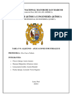 Tarea N8 - Alquenos - Aplicaciones Industriales Ii PDF