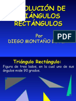 Resolucion de Triangulos Rectangulos