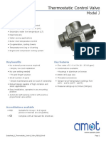 Thermostatic Control Valve Applications and Specifications