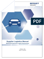 Benteler Logistics Manual