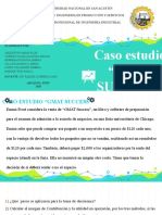 Análisis de caso de estudio para la toma de decisión de rentar un espacio en una feria universitaria para la venta de paquetes de preparación para exámenes GMAT