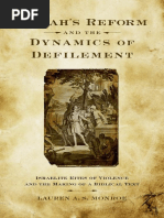 Lauren A. S. Monroe - Josiah's Reform and The Dynamics of Defilement - Israelite Rites of Violence and The Making of A Biblical Text - Oxford University Press, USA (2011) PDF