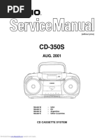 Service Manual cd350s PDF