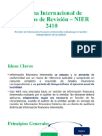 Norma Internacional de Encargos de Revisión - NIER