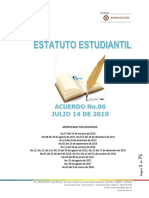 Estatuto Estudiantil. Marzo de 2018 PDF