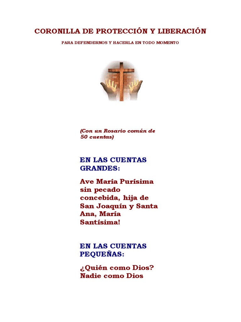 Coronilla de Protección y Liberación | PDF