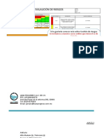 Evaluación de Riesgos