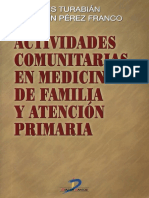 Actividades Comunitarias en Medicina de Familia y Atencion Primaria PDF