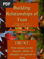 Building Relationships of Trust