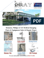 Siemens, Philips & GE Medical Imaging Parts & Equipment Sales & Repair Depot