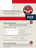 Unidad 1:: Técnicas Y Teoremas para El Análisis de Circuitos Eléctricos