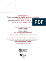 Modelo - Presentacion - 2018. Modelo de Presentacion - 2018