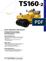 Ensuring Smooth Roads with the TS160-2 Static Pneumatic Tired Roller