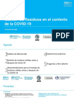 Gesti N de Residuos en El Contexto de COVID 19 1587492804