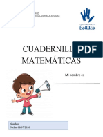 Cuadernillos Matemáticas