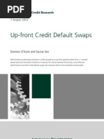 Up-front Credit Default Swaps