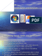 Windows 2008 Configuring Server Roles and Services