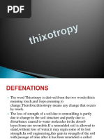 Thixotropy