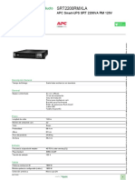 APC Smart-UPS SRT 2200VA RM 120V características