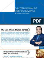 Derecho Internacional de Los Derechos Humanos: Ms. Luis Angel Zavala Espino