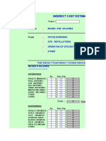 Indirect cost estimate.xls