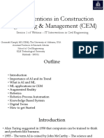 AI Interventions in Construction Engineering & Management (CEM)