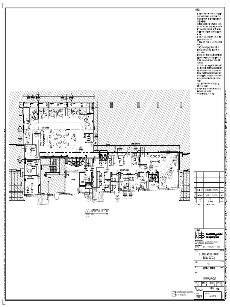I-A1-0150-Ground Floor General Layout | PDF