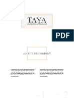 About Our Company Presentation Template